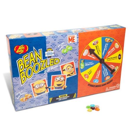 Jelly Belly BeanBoozled Minion Edition 12.6 oz Jumbo Spinner Gift Box