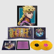 Jojo&#039;s Bizarre Adventure: Golden Wind - Original Soundtrack (Yellow &amp; Orange Vinyl) - Jojo's Bizarre Adventure: Golden Wind - Original Soundtrack (Yellow & Orange Vinyl)