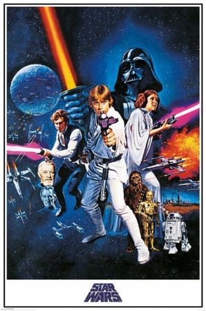 Постер лицензионный Star Wars A New Hope (One Sheet)