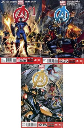 Avengers (5th Series) №1-3 (full story arc)