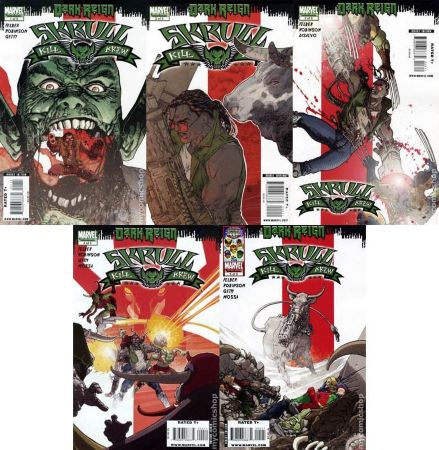 Dark Reign: Skrull Kill Krew  №1-5 (complete series)