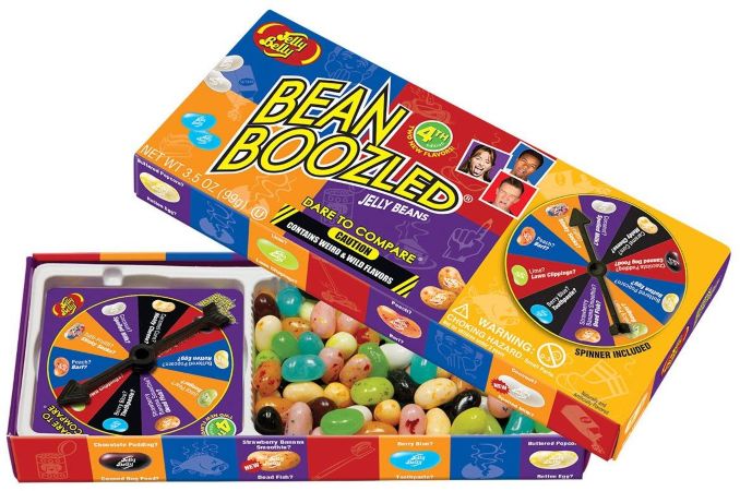Конфеты Jelly Belly BeanBoozled Spinner (99 г)