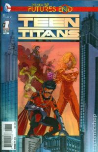 Teen Titans Future's End (3-D cover)