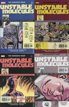 Fantastic Four: Unstable Molecules №1-4 (complete series)