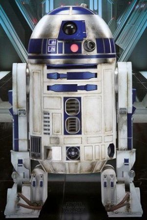 Постер лицензионный Star Wars: Episode VII - The Force Awakens (R2-D2)