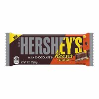 HERSHEY’S Milk Chocolate & REESE’SPiece Candy Bars (1.55oz/43гр)