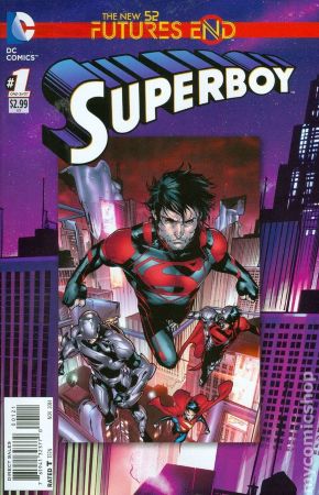 Superboy Future's End (3-D cover)