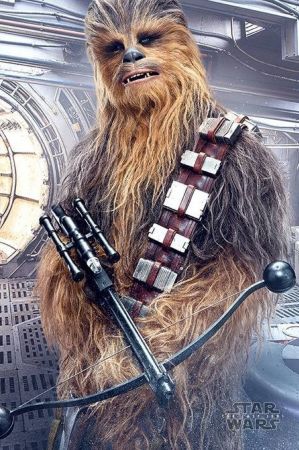 Постер лицензионный Star Wars The Last Jedi - Chewbacca Bowcaster