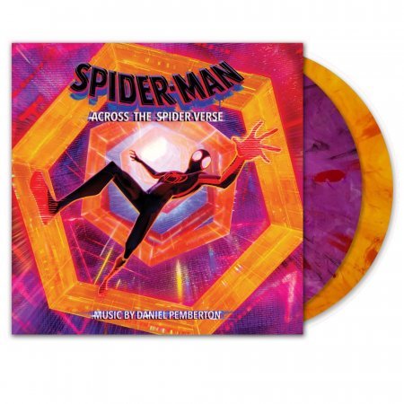 Spider-Man: Across the Spider-Verse - Original Score (Multiversal Orange and Purple Marbled Vinyl)