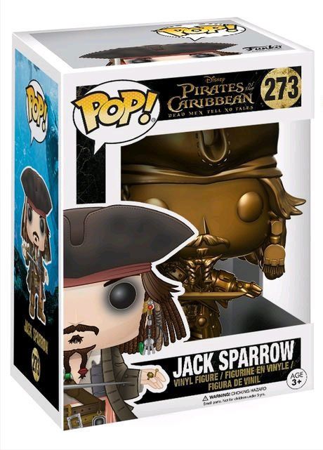Funko pop jack sale sparrow gold