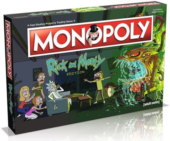 Настольня игра Monopoly Rick and Morty Edition