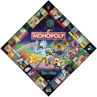 Настольня игра Monopoly Rick and Morty Edition - Настольня игра Monopoly Rick and Morty Edition