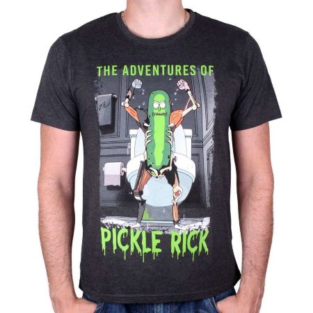 Лицензионная футболка Adventures Of Pickle Rick