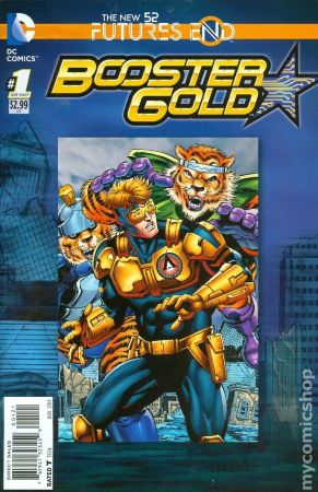 Booster Gold Future's End (3-D cover)