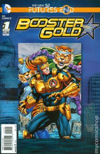 Booster Gold Future's End (3-D cover)