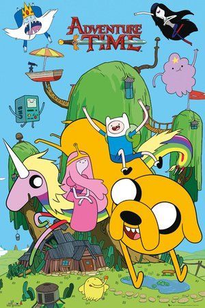 Постер лицензионный Adventure Time