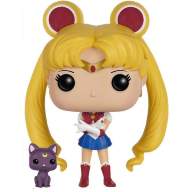 Фигурка Funko Pop! Animation: Sailor Moon - Sailor Moon With Luna - Фигурка Funko Pop! Animation: Sailor Moon - Sailor Moon With Luna