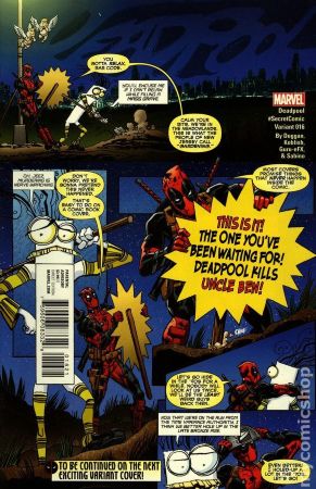 Deadpool (4th Series) №16B