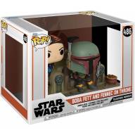 Фигурка Funko Pop! Star Wars Moment: The Mandalorian - Boba Fett and Fennec on Throne - Фигурка Funko Pop! Star Wars Moment: The Mandalorian - Boba Fett and Fennec on Throne