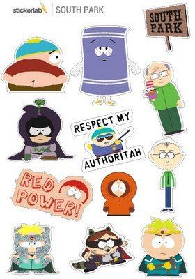 Стикерпак Stickerlab - South Park
