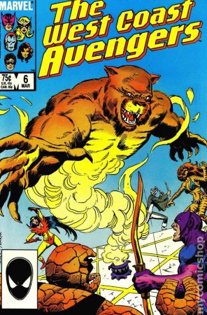 Avengers West Coast №6 (1986)