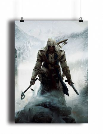 Постер Assassin's Creed III - Connor (pm031)