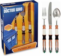 Набор столовых приборов Doctor Who Sonic Screwdriver Cutlery Set