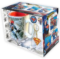 Подарочный набор DC Comics - Superman (чашка, брелок, 2 значка)