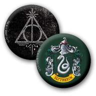 Подарочный набор Harry Potter - Slytherin (чашка, брелок, 2 значка) - Подарочный набор Harry Potter - Slytherin (чашка, брелок, 2 значка)