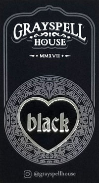 Значок Grayspell - Black Heart