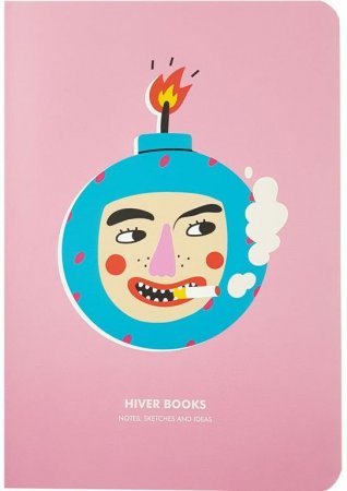 Скетчбук Hiver Books - Bomb