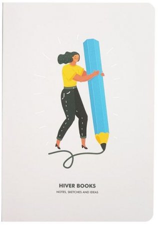 Скетчбук Hiver Books - Girl