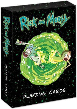 Игральные карты Rick and Morty (Рик и Морти)
