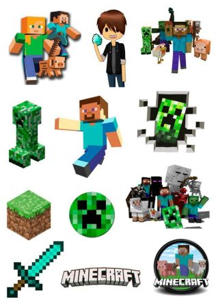 Стикерпак Stickerlab - Minecraft