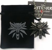 Кулон The Witcher III Inspired Wolf School Medallion (Red Eyed)