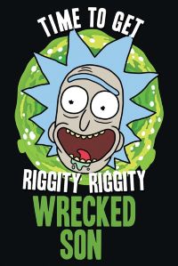 Постер лицензионный Rick and Morty Wrecked Son PP34255 (90х60 см)