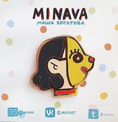 Значок Minava - Мими