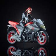 Фигурка Marvel Legends - Black Widow with Motorcycle - Фигурка Marvel Legends - Black Widow with Motorcycle