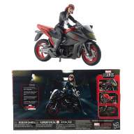 Фигурка Marvel Legends - Black Widow with Motorcycle - Фигурка Marvel Legends - Black Widow with Motorcycle