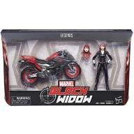 Фигурка Marvel Legends - Black Widow with Motorcycle - Фигурка Marvel Legends - Black Widow with Motorcycle