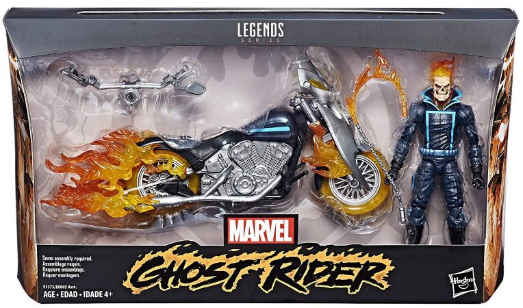 Фигурка Marvel Legends - Ghost Rider with Flame Cycle
