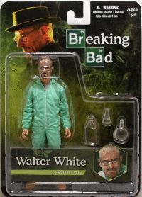 Фигурка Breaking Bad Walter White Blue Green Hazmat Suit Exclusive Figure