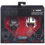 Набор сувенирных шлемов Star Wars: The Force Awakens Black Series Die Cast Kylo Ren &amp; Poe Dameron - Набор сувенирных шлемов Star Wars: The Force Awakens Black Series Die Cast Kylo Ren & Poe Dameron