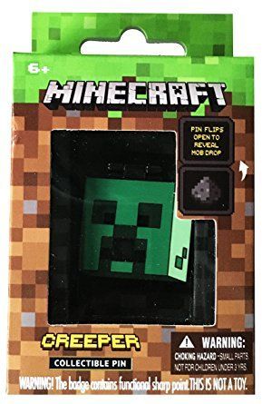 Значок Minecraft Mob Drop - Creeper